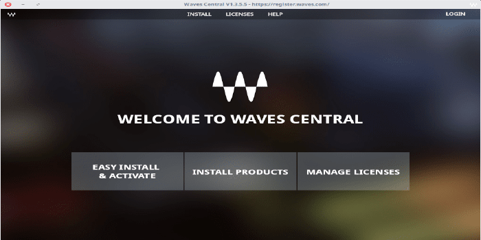 Wine環境にWaves CentralからWavesプラグインをインストールする